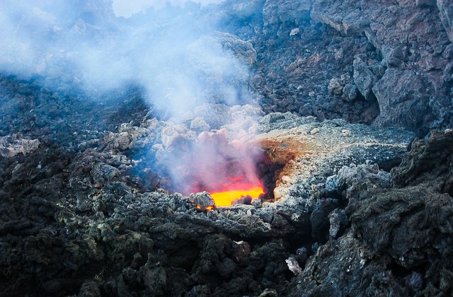 sopka etna